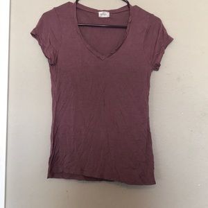 Pinkish V-Neck